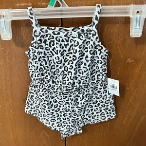 Cheetah 0-3m Romper